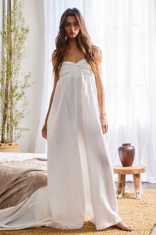 Enjoy The View Jumper in White